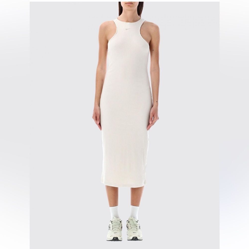 Nike Sportswear Chill Rib Sleeveless Midi Dress